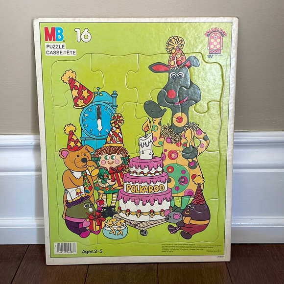 Polka Dot Door Frame Tray Puzzle - Picture 1 of 4